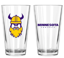 Minnesota Football Pint Glass