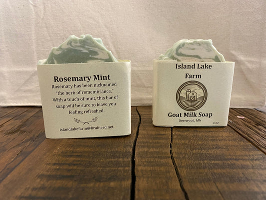 ILF Rosemary Mint Goat Milk Soap